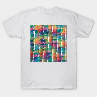 Rainbow Splatter Wiggle Ropes T-Shirt